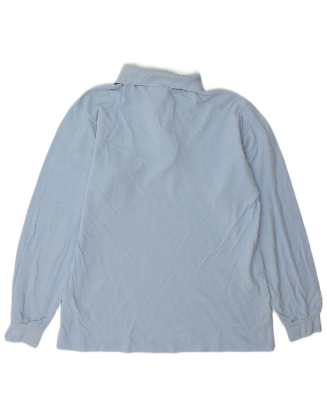 Polo da uomo a maniche lunghe Lacoste taglia 3 piccola in cotone blu