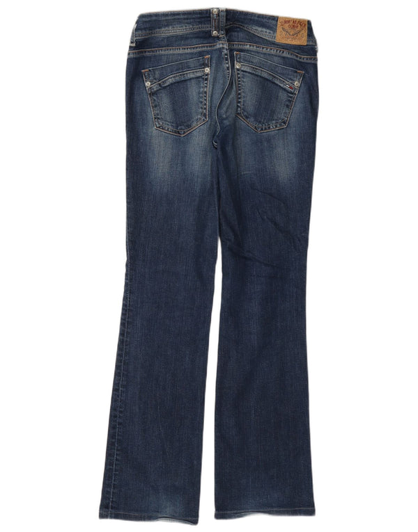 Tommy Hilfiger Donna Rhonda Bootcut Jeans W26 L32 Cotone Blu