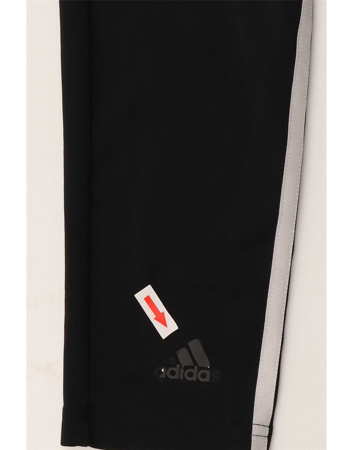 Leggings Adidas Climalite da donna UK 8/10 Piccolo poliestere nero