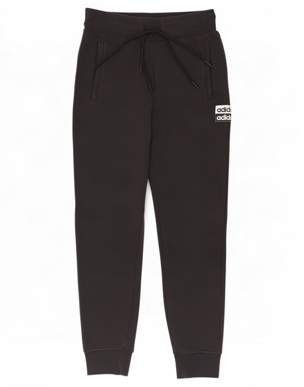 Pantaloni da tuta da donna Adidas Joggers UK 10 Small Black Cotton