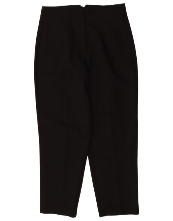 Pantaloni casual affusolati Zara da donna grandi W30 L26 neri