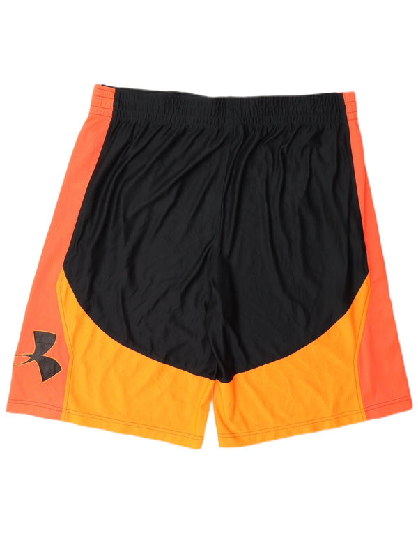 Pantaloncini sportivi grafici da uomo Under Armour XL Black Colourblock