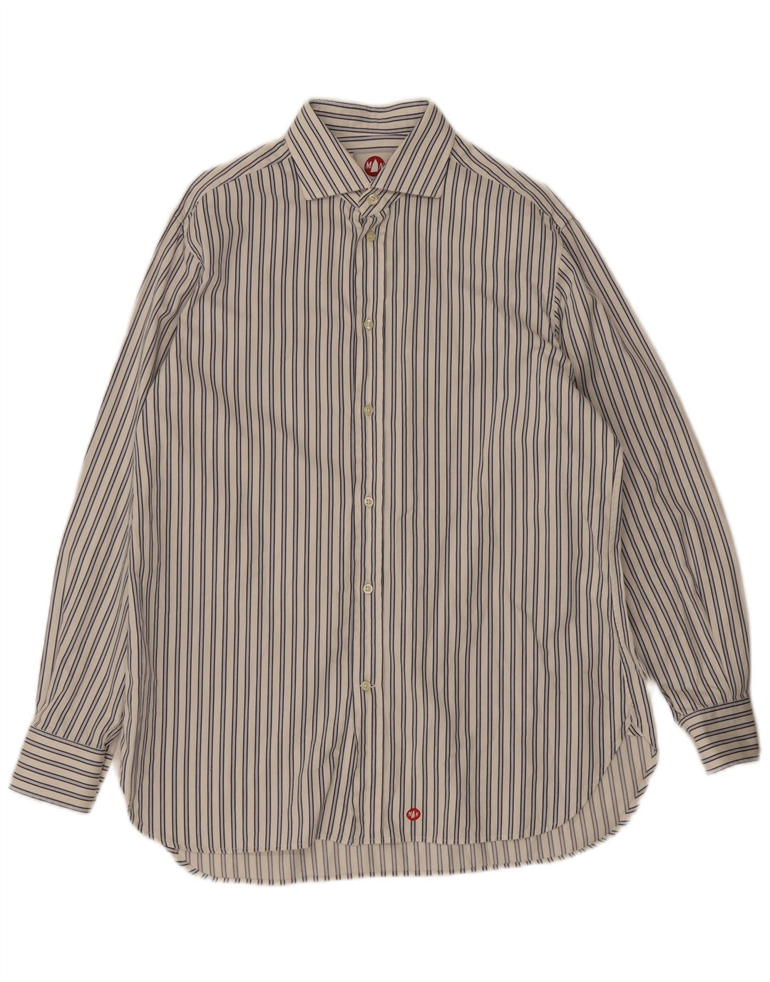 Camicia da uomo Murphy & Nye a righe bianche medie