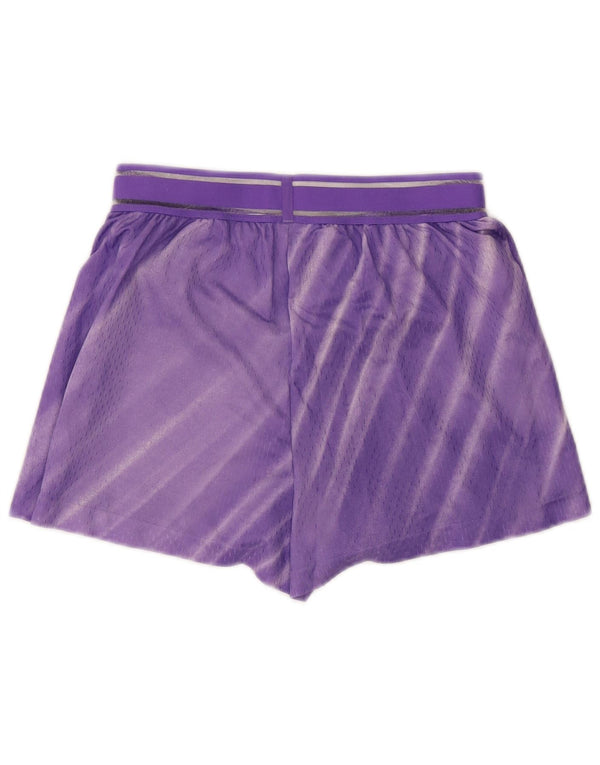 Pantaloncini sportivi Nike da donna UK 14 a righe viola medie