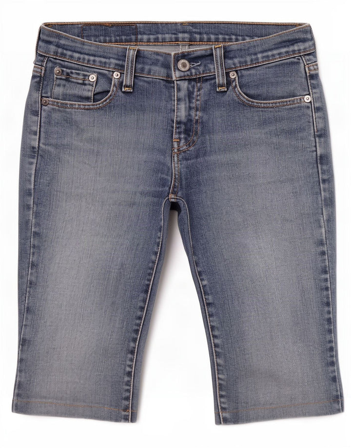 Pantaloncini di jeans Bermuda 749 Levi's da donna W25 XS Blu