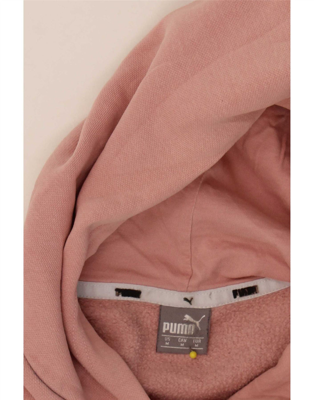 Felpa con cappuccio grafica da donna Puma UK 14 rosa medio
