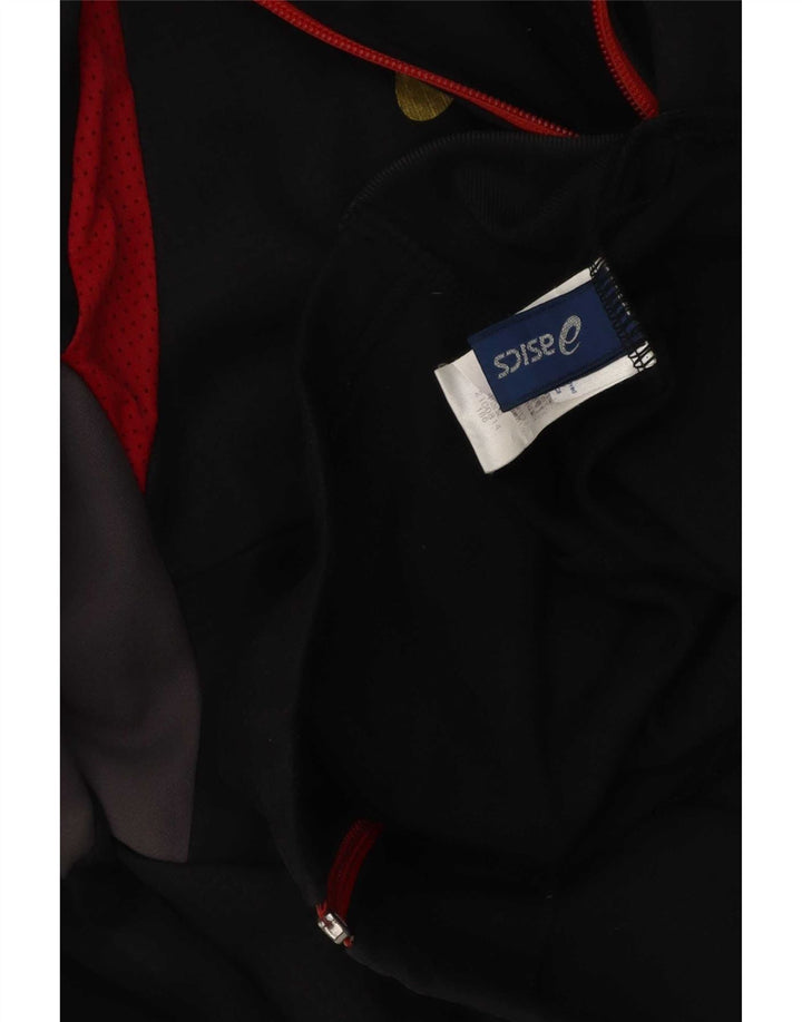 Giacca da ginnastica da uomo Asics Small Black Colourblock