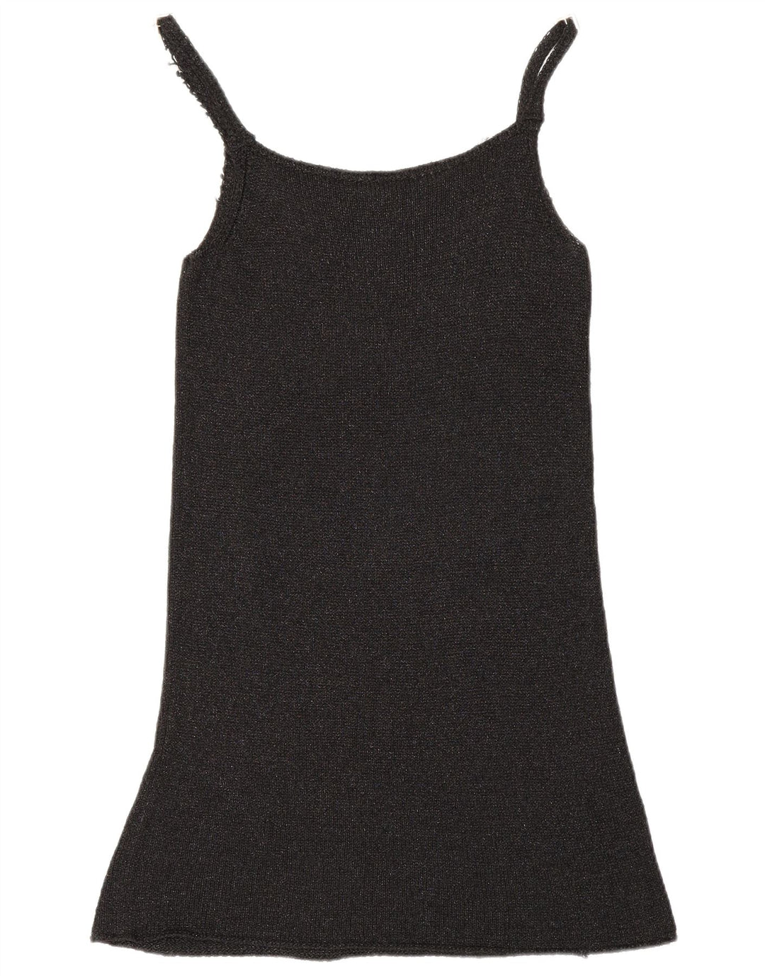 Abito sottoveste da donna Benetton UK 10 piccolo nero