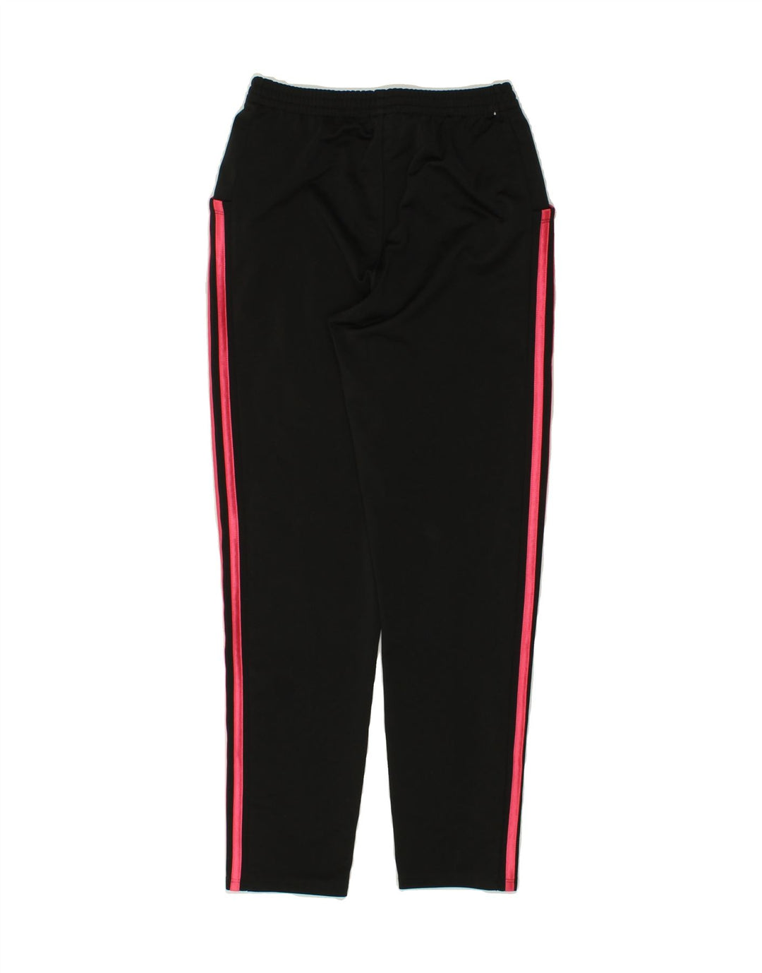 ADIDAS Girls Tracksuit Trousers 13-14 Years Large Black Polyester Vintage Adidas and Second-Hand Adidas from Messina Hembry 