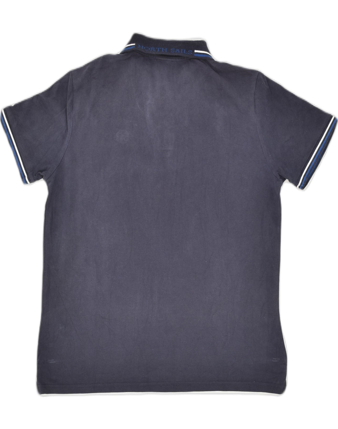 NORTH SAILS Mens Polo Shirt Small Navy Blue Cotton | Vintage North Sails | Thrift | Second-Hand North Sails | Used Clothing | Messina Hembry 