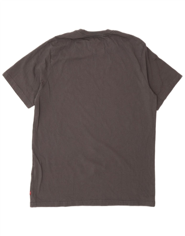 T-shirt grafica rilassata da uomo Levi's in cotone grigio medio