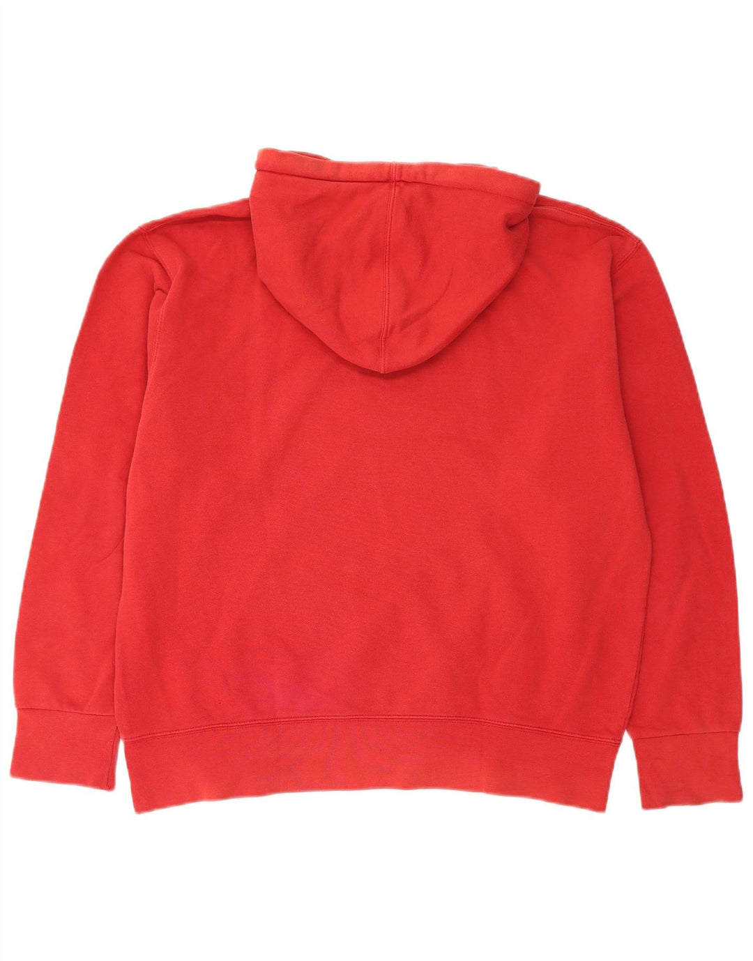 Felpa con cappuccio grafica da uomo Converse grande in cotone rosso