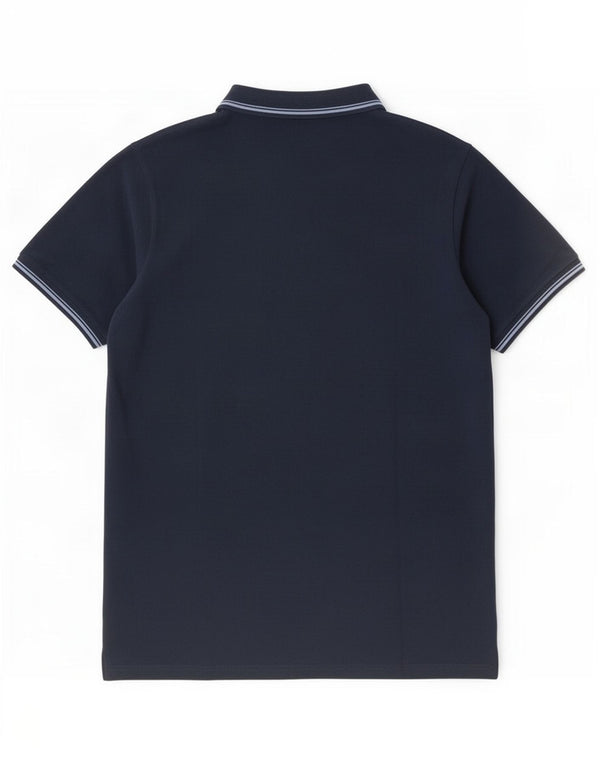 Polo da uomo Carrera 2XL in cotone blu navy