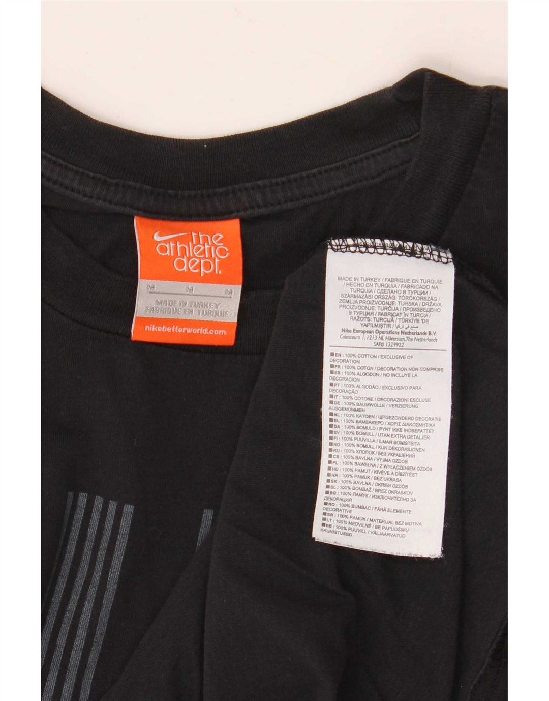 T-shirt grafica da uomo Adidas Top in cotone nero medio