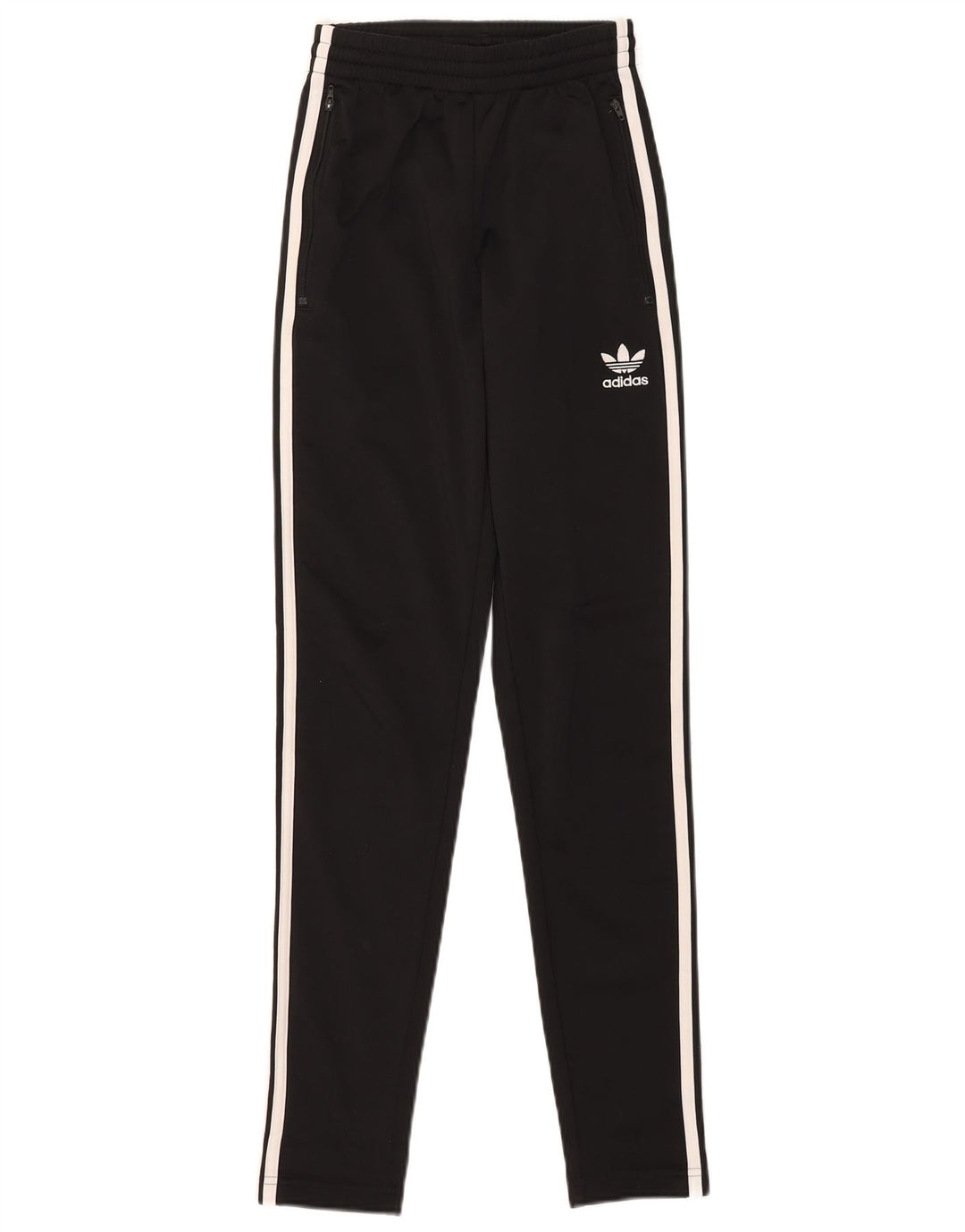 Pantaloni della tuta da donna Adidas UK 4 XS poliestere nero