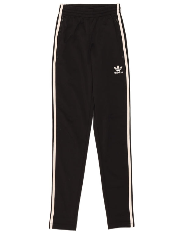 Pantaloni della tuta da donna Adidas UK 4 XS poliestere nero