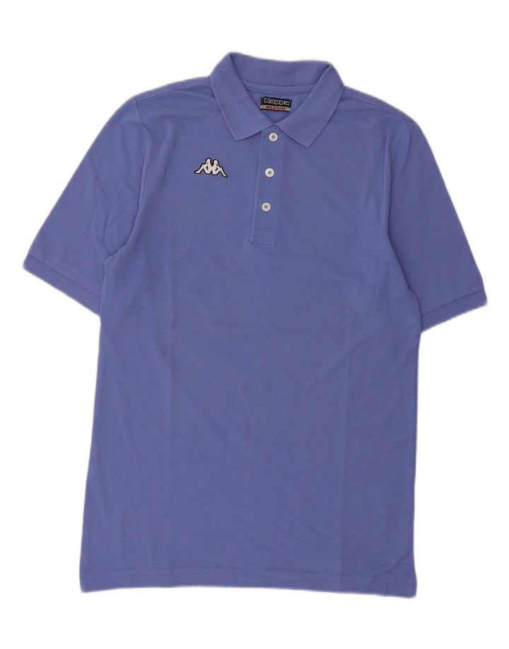 Polo Kappa Uomo Blu Medio in cotone