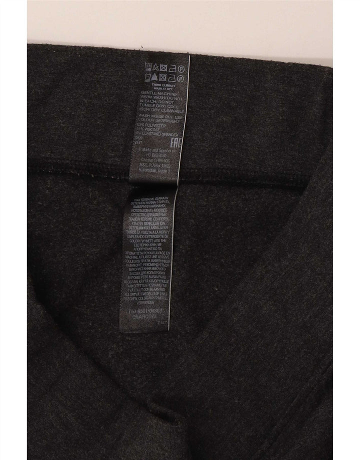 Leggings da donna Marks & Spencer UK 14 Large Grigio Poliestere