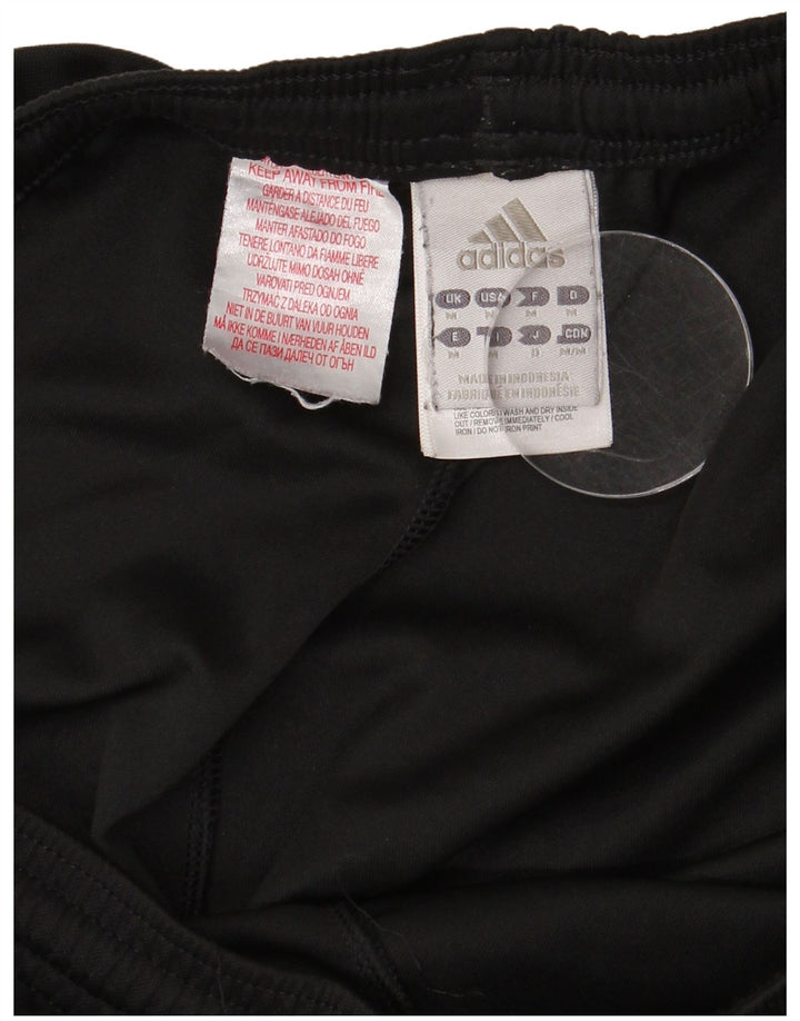 Pantaloncini sportivi ADIDAS Climalite da uomo medio nero in poliestere