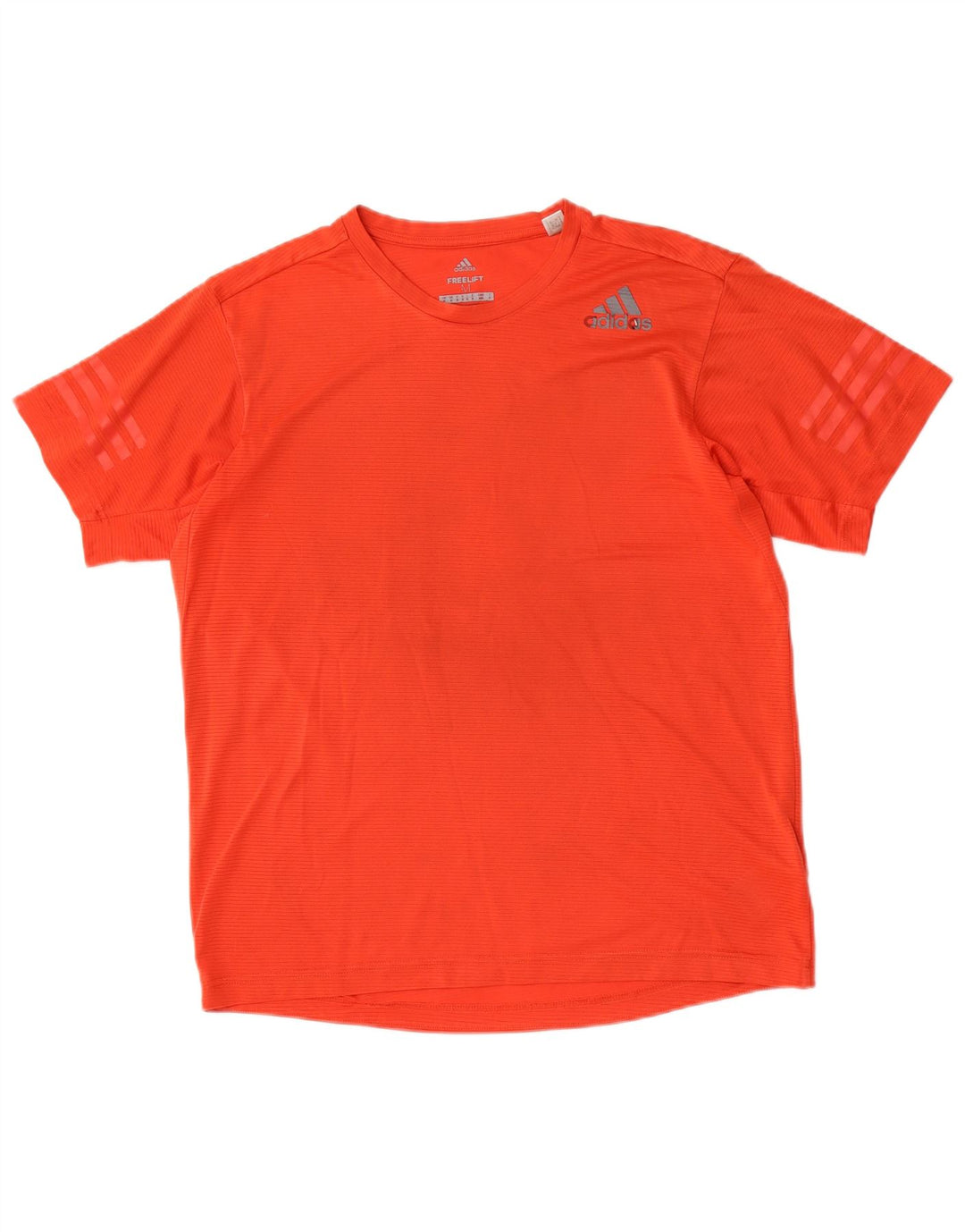 T-shirt Adidas Climacool da uomo Top rosso medio in poliestere