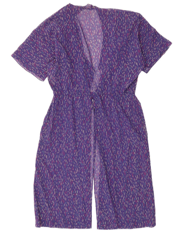 Abito da spiaggia trasparente da donna Max Mara UK 16 Grandi strisce viola