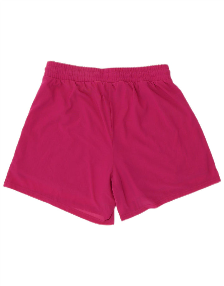 Pantaloncini sportivi da donna Puma UK 14 nylon rosa medio