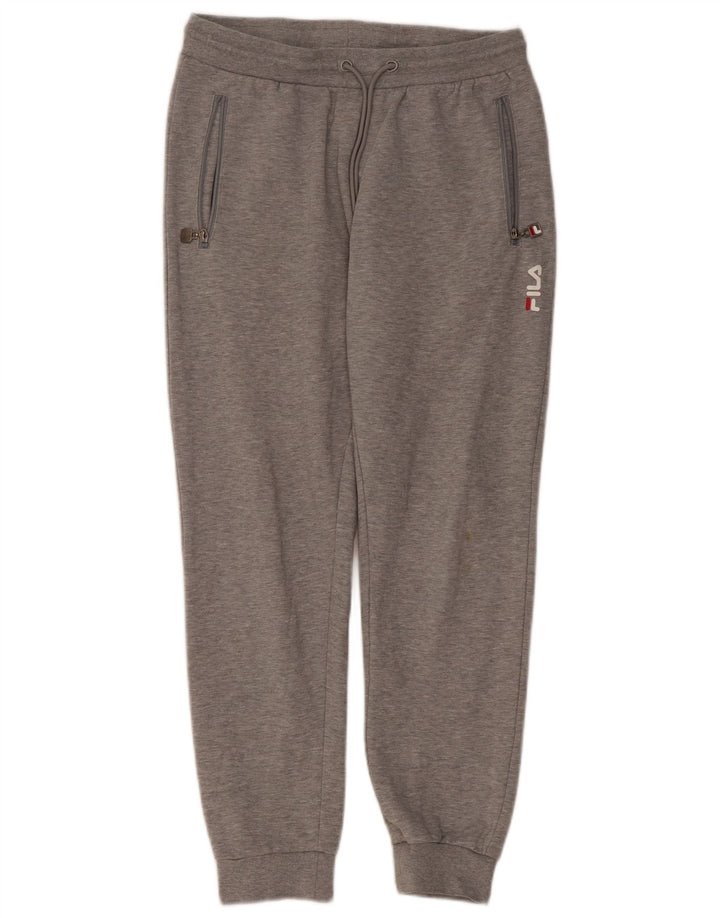 Pantaloni da tuta da donna Fila Joggers UK 14 Cotone grigio medio