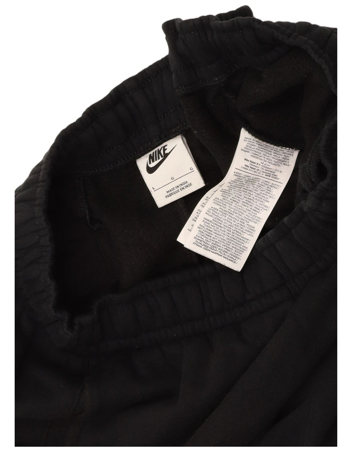 Pantaloni da tuta da uomo NIKE Joggers grandi in cotone nero