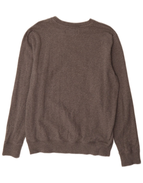 Calvin Klein Jeans Felpa grafica da uomo Maglione grigio medio chiazzato