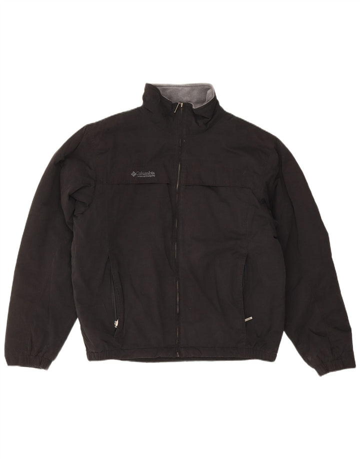 Giacca a vento da uomo Columbia UK 38 cotone nero medio