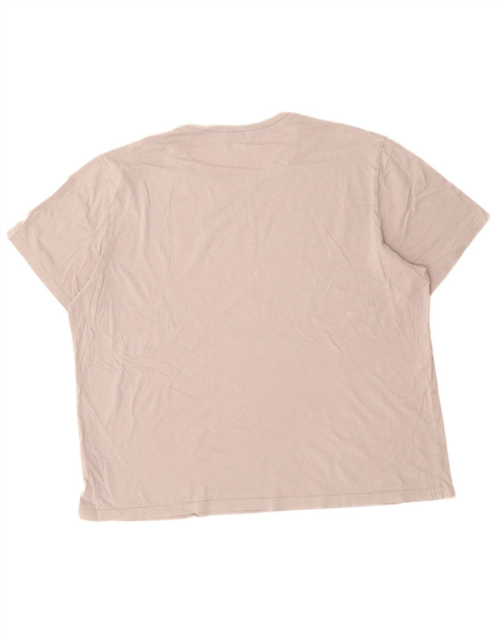 PAUL SMITH T-shirt grafica da uomo grande in cotone grigio