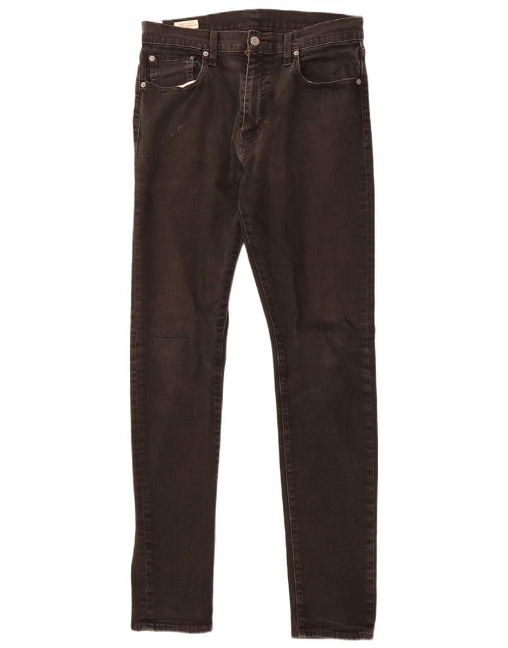 Jeans Levi's da uomo 511 slim affusolati W32 L34 cotone nero