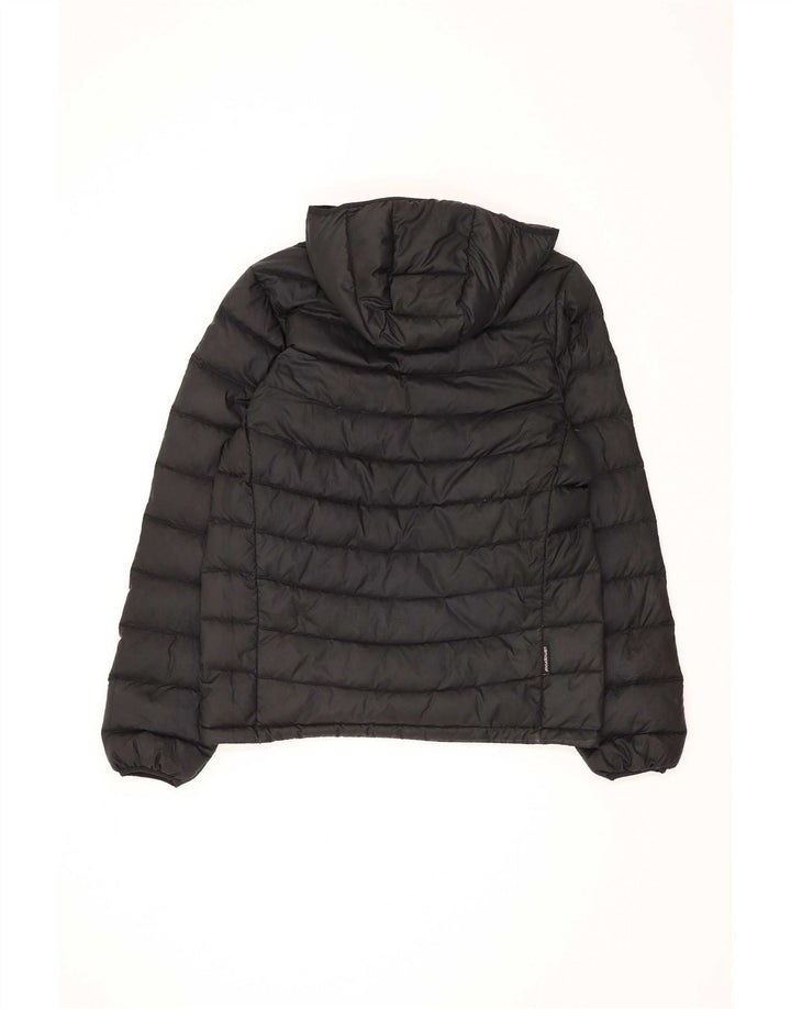 Giacca imbottita con cappuccio da donna Adidas UK 18 XL poliestere nero