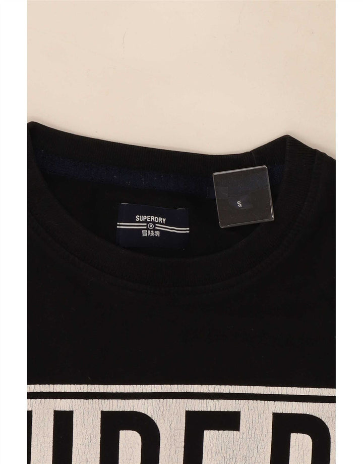 T-shirt grafica da uomo Superdry Top Small Black Colourblock