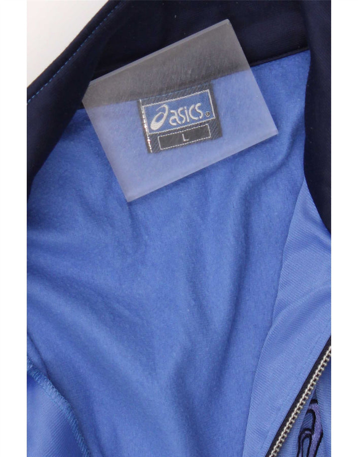 Giacca da ginnastica da uomo Asics grande blu