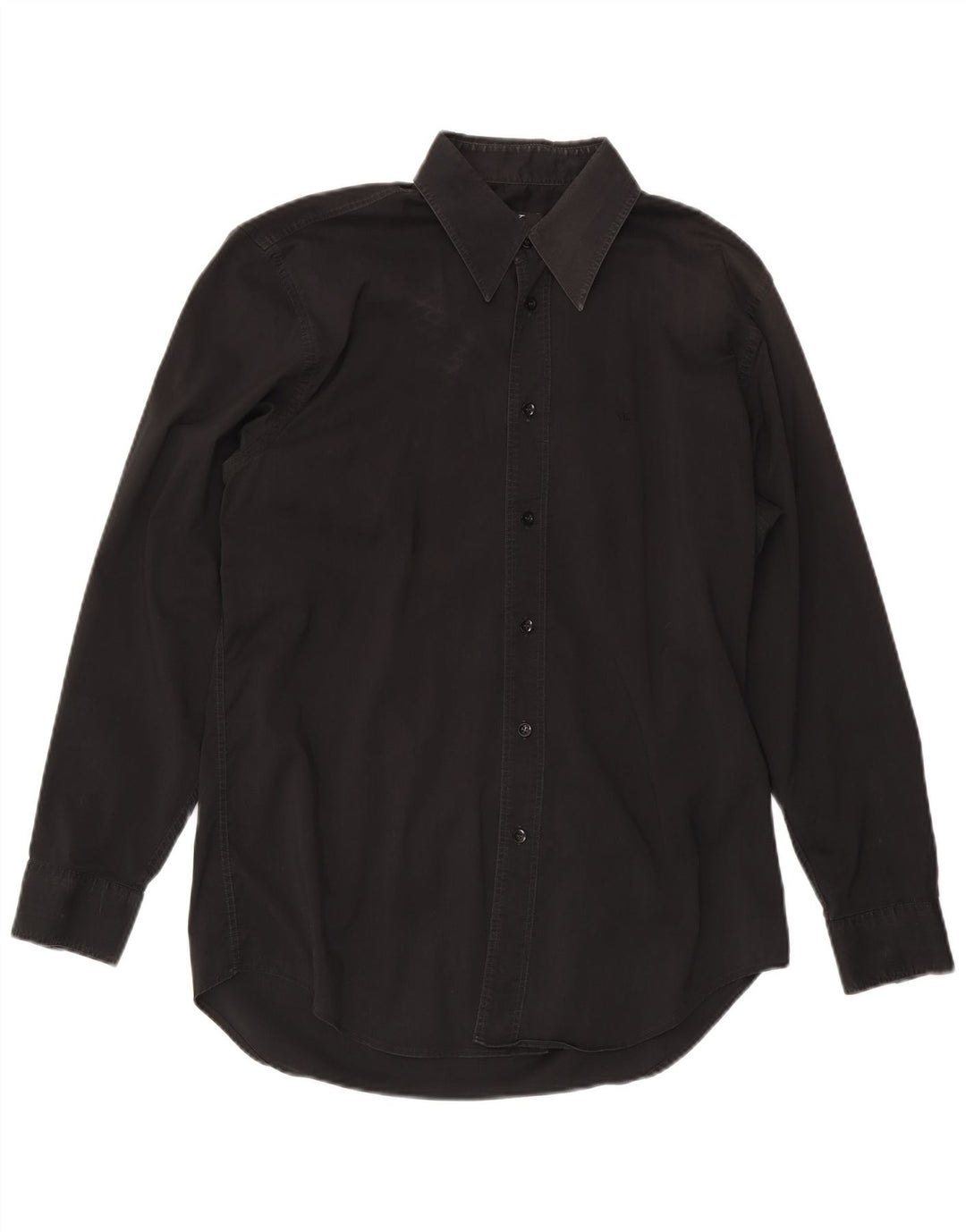 CALVIN KLEIN Camicia Uomo Large Nera in Cotone