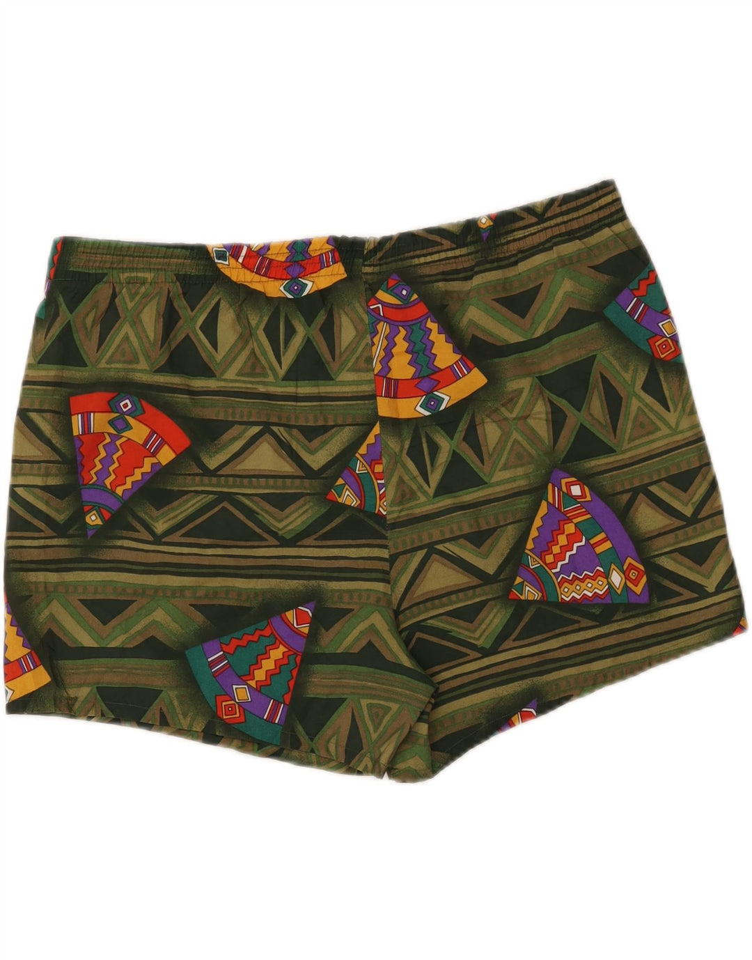 SCORPIO Mens Swimming Shorts IT 54 XL  Khaki Geometric Polyester Vintage Scorpio and Second-Hand Scorpio from Messina Hembry 