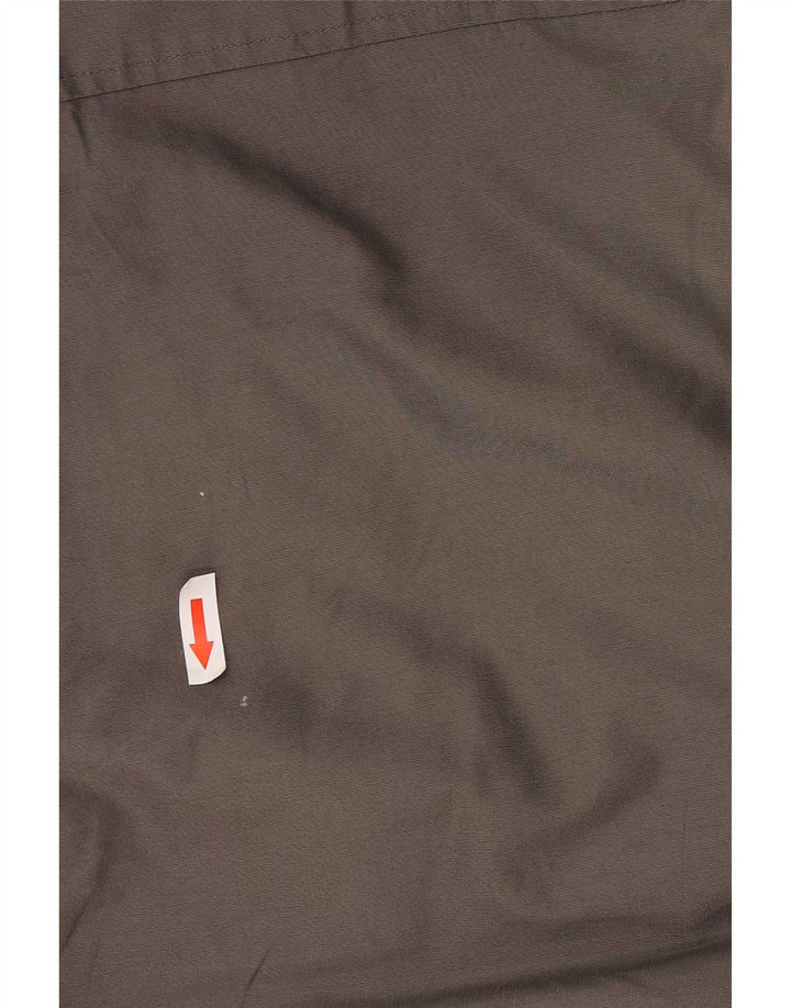 Bomber imbottito con cappuccio da uomo Woolrich UK 40 grande cotone grigio