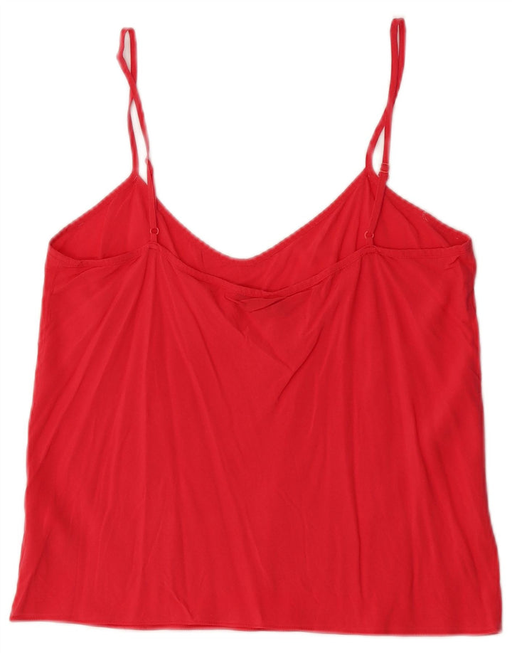 Max & Co. Canottiera da donna UK 10 piccola rossa in viscosa