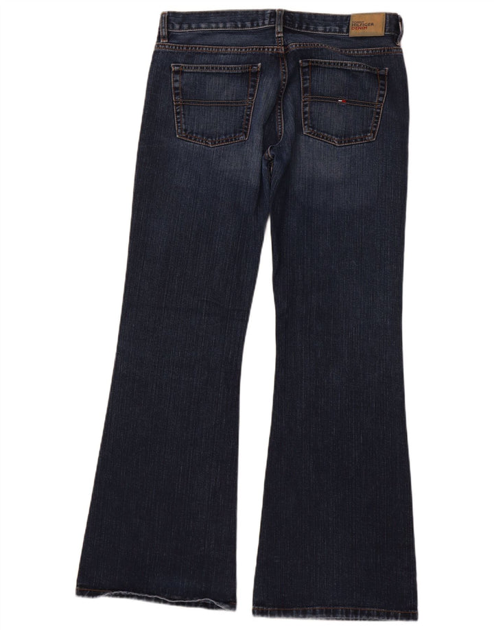 TOMMY HILFIGER Womens Bootcut Jeans W30 L32  Navy Blue Cotton