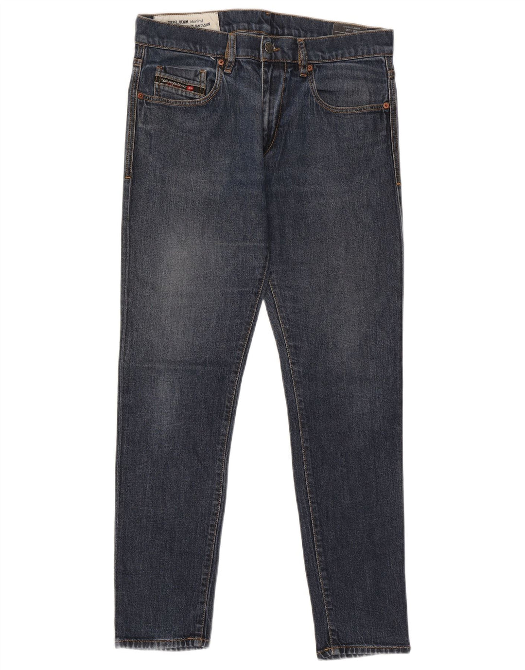 Jeans slim da uomo Diesel W32 L30 Lyocell blu navy