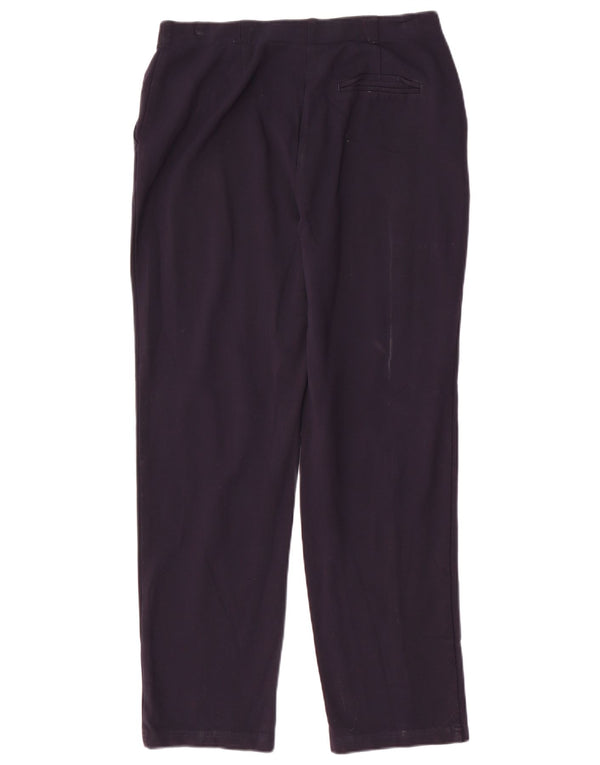 Pantaloni chino da donna Marks & Spencer UK 14 medi W30 L28 Blu navy