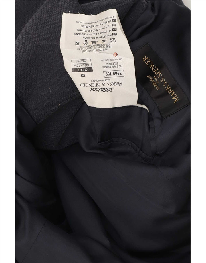 Giacca blazer St. Michael da uomo Marks & Spencer UK 40 medio blu navy