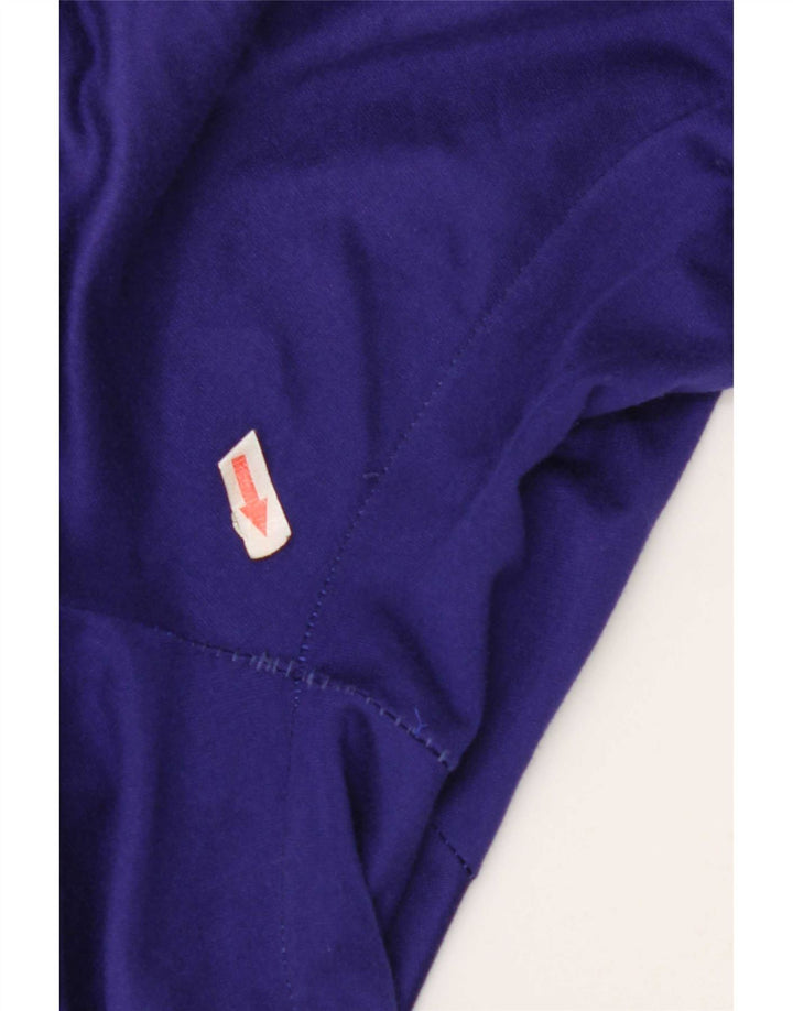 Pantaloncini sportivi grafici da uomo Kappa grandi in poliestere color block viola