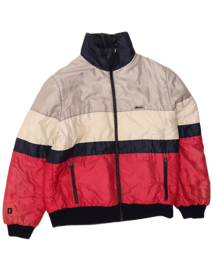 Giacca reversibile da uomo Ellesse IT 54 2XL Blu Navy