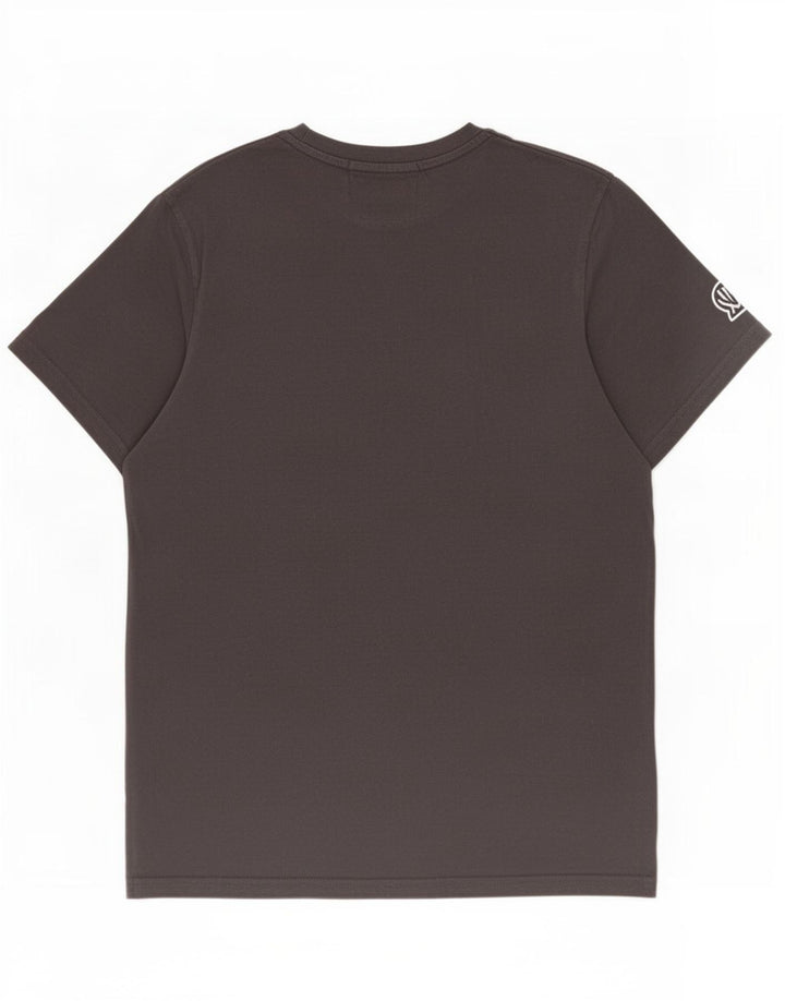 T-shirt grafica da uomo Superdry Top in cotone grigio medio