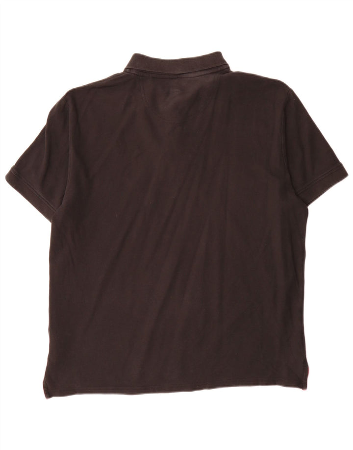 Polo Assn. degli Stati Uniti Camicia da uomo grande in cotone nero