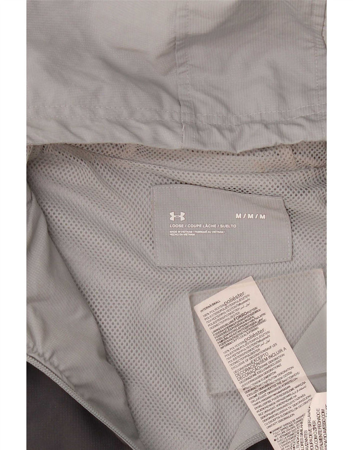 Giacca da tuta da uomo dal taglio ampio Under Armour, colore grigio medio