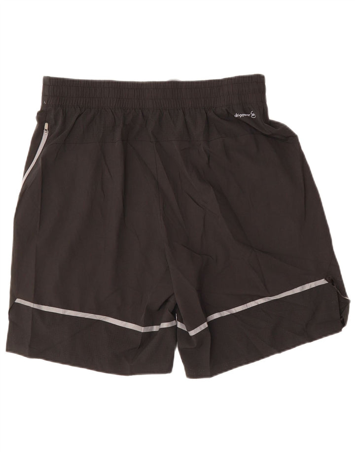 Pantaloncini sportivi da uomo RUSSELL ATHLETIC grandi in poliestere nero