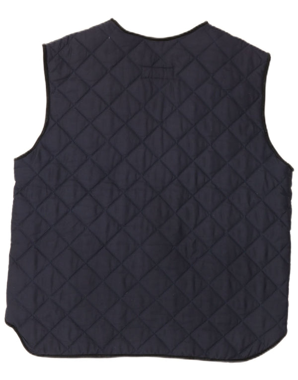 Gilet trapuntato da uomo Husky UK 44 2XL Blu navy